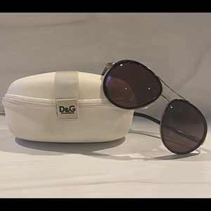 Authentic D&G Dolce & Gabbana Aviator Sunglasses